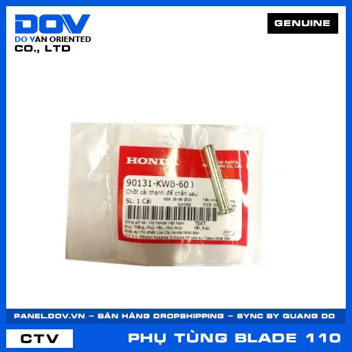 CHỐT CÀI THANH ĐỂ CHÂN SAU BLADE 110 — 90131KWB600