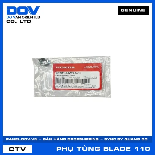 ĐAI ỐC GƯƠNG 10MM (kiếng) BLADE 110 — 90201MW3620