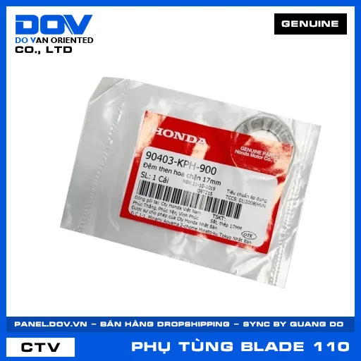 ĐỆM THEN HOA CHẶN 17MM BLADE 110 — 90403KPH900