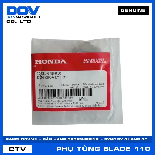 ĐỆM KHOÁ LY HỢP (côn) BLADE 110 — 90431GN5910