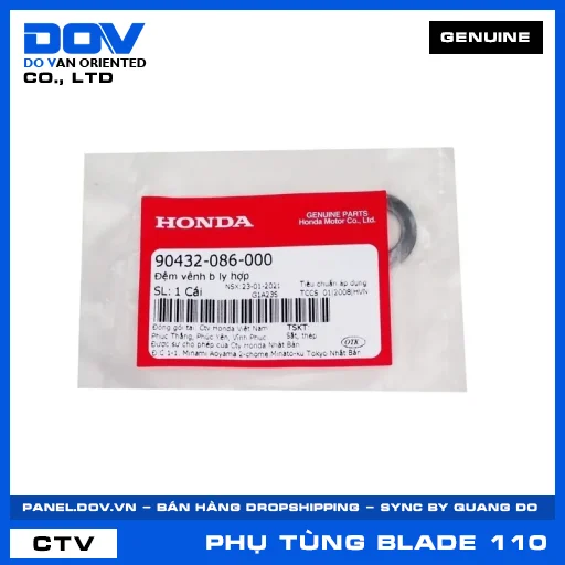 ĐỆM VÊNH B LY HỢP (côn) BLADE 110 — 90432086000