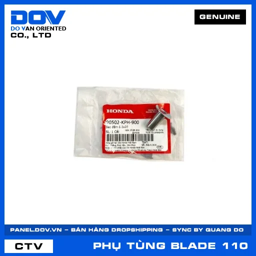 BẠC ĐỆM 6.2X20 BLADE 110 — 90502KPH900