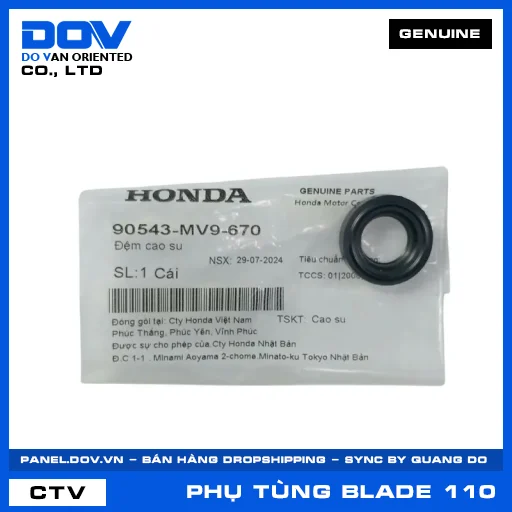 ĐỆM CAO SU BLADE 110 — 90543MV9670
