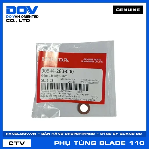 ĐỆM ĐẶC BIỆT 8MM BLADE 110 — 90544283000