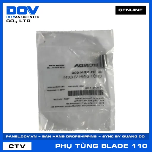 CHỐT ĐỊNH VỊ 8X14 BLADE 110 — 90701KFM900