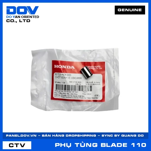CHỐT ĐỊNH VỊ 10X14MM BLADE 110 — 90703HC4000