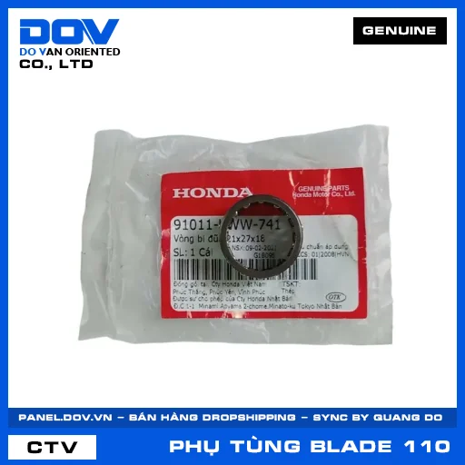 VÒNG BI ĐŨA 21X27X18 BLADE 110 — 91011KWW741