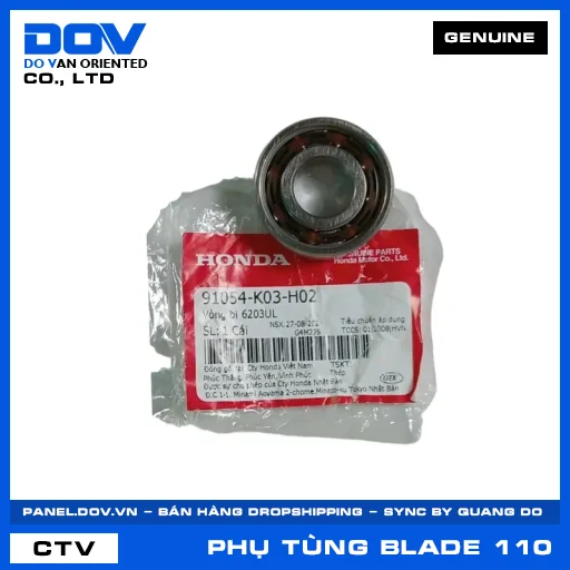 VÒNG BI 6203UL BLADE 110 — 91054K03H02