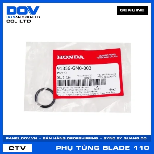 PHỚT O BLADE 110 — 91356GM0003