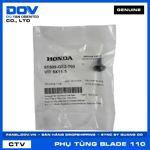 VÍT 5X11.5 BLADE 110 — 91509GE2760