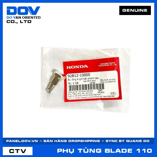 BU LÔNG A GIỮ BÁT PHANH SAU (thắng) BLADE 110 — 9281210000