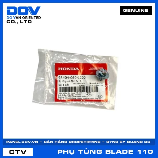 BU LÔNG CÓ ĐỆM 6X12 BLADE 110 — 934040601200