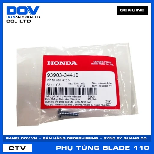 VÍT TỰ REN 4X16 BLADE 110 — 9390334410