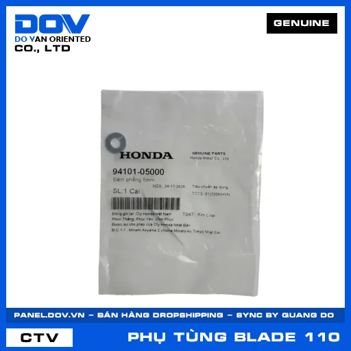 ĐỆM PHẲNG 5MM BLADE 110 — 9410105000
