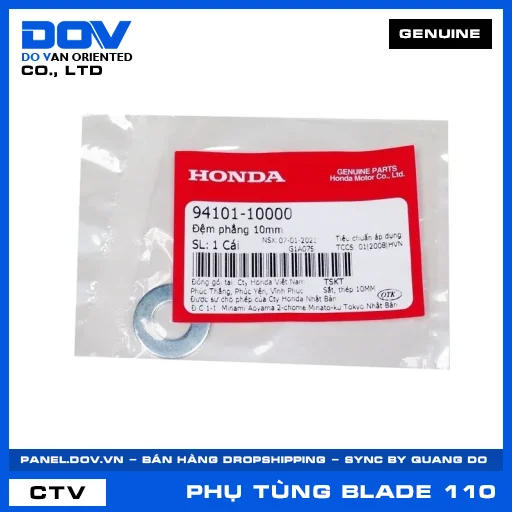 ĐỆM PHẲNG 10MM BLADE 110 — 9410110000