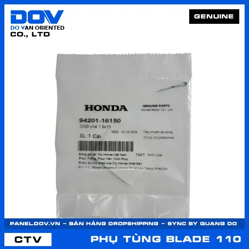 CHỐT CHẺ 1.6X15 BLADE 110 — 9420116150