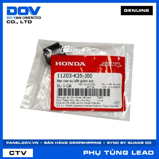 BẠC CAO SU BẮT GIẢM XÓC (phuộc) LEAD 125 — 11203K35J00
