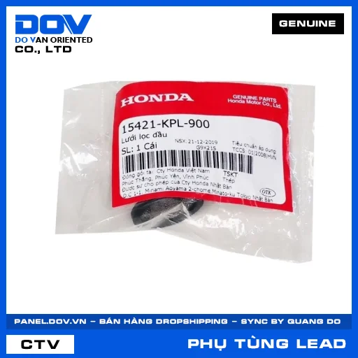 LƯỚI LỌC DẦU (lọc nhớt) LEAD 125 — 15421KPL900