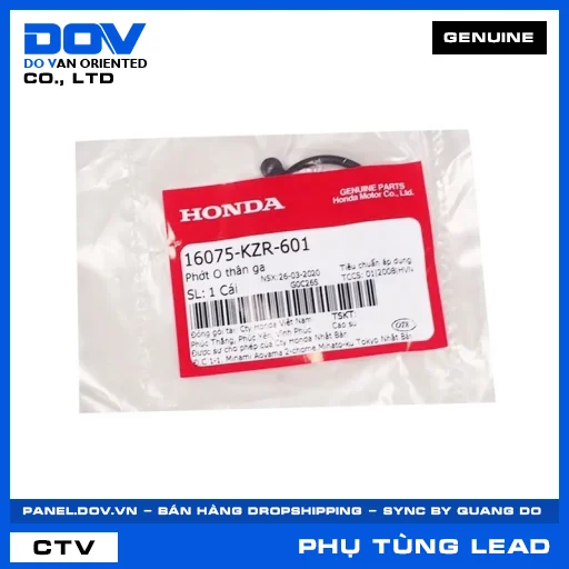 PHỚT O THÂN GA LEAD 125 — 16075KZR601