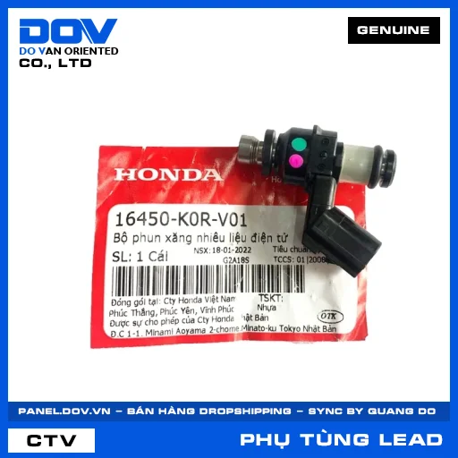 BỘ PHUN NHIÊN LIỆU LEAD 125 — 16450K0RV01