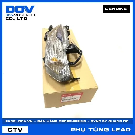 ĐÈN XI NHAN TRƯỚC TRÁI (đèn báo rẽ) LEAD 125 — 33450K12P10