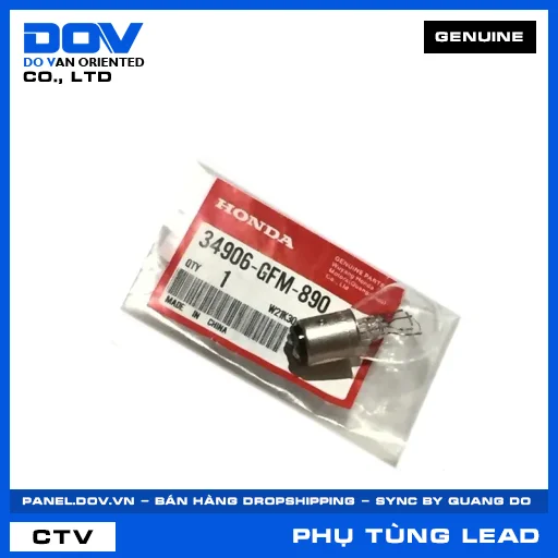 BÓNG ĐÈN HẬU 12V 21/5W LEAD 110 — 34906GFM890