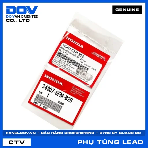 BÓNG ĐÈN SOI BIỂN SỐ 12V 5W LEAD 110 — 34907GFMB20