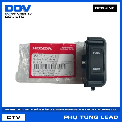 BỘ CÔNG TẮC MỞ YÊN XE LEAD 125 — 35193K35V32