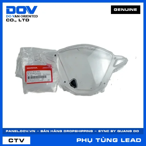 NẮP TRÊN ĐỒNG HỒ TỐC ĐỘ LEAD 125 — 37211K12V01