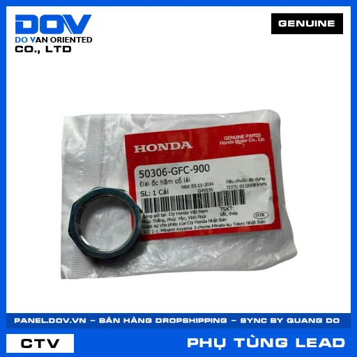 ĐAI ỐC HÃM CỔ LÁI LEAD 110 — 50306GFC900