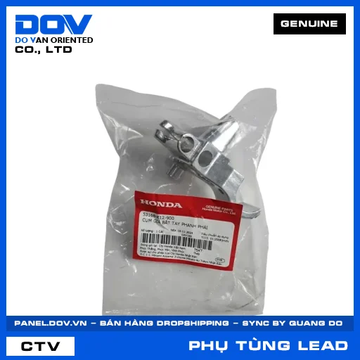 CỤM GIÁ BẮT TAY PHANH PHẢI (tay thắng) LEAD 125 — 53168K12900