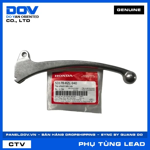 TAY PHANH BÊN TRÁI (tay thắng) LEAD 125 — 53178KZL940