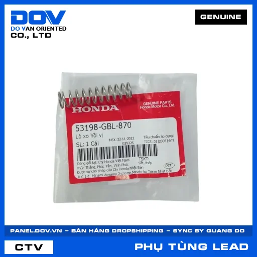 LÒ XO HỒI VỊ LEAD 110 — 53198GBL870