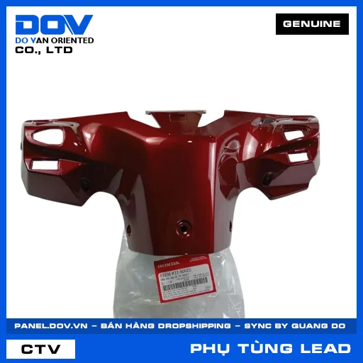 NẮP SAU TAY LÁI *R-350C* LEAD 125 — 53206K12900ZD