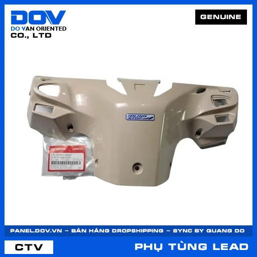 BỘ NẮP SAU TAY LÁI*YR299* LEAD, LEAD 125 — 53210K12900ZC