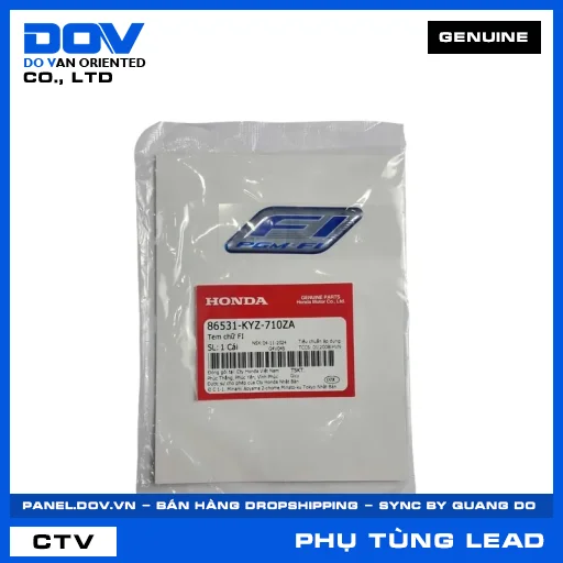 TEM CHỮ FI LEAD 125 — 86531KYZ710ZA