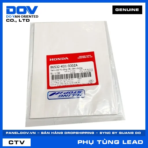 TEM CHỮ FI CÔNG TẮC CẦM CHỪNG LEAD 125 — 86532K01930ZA