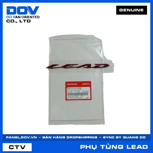 BIỂU TƯỢNG LEAD *NHA76M* LEAD 125 — 86831K12V40ZA