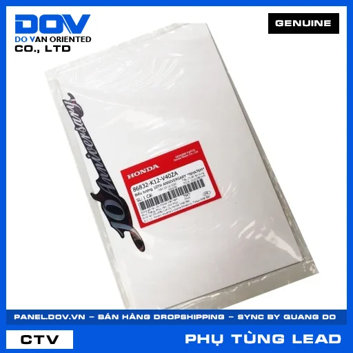 BIỂU TƯỢNG 10TH ANNIVERSARY *NHA76M* LEAD 125 — 86832K12V40ZA