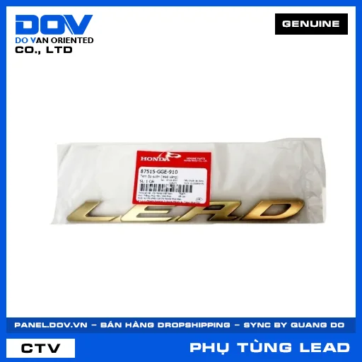 TEM ỐP SƯỜN (LEAD VÀNG) LEAD 110 — 87515GGE910