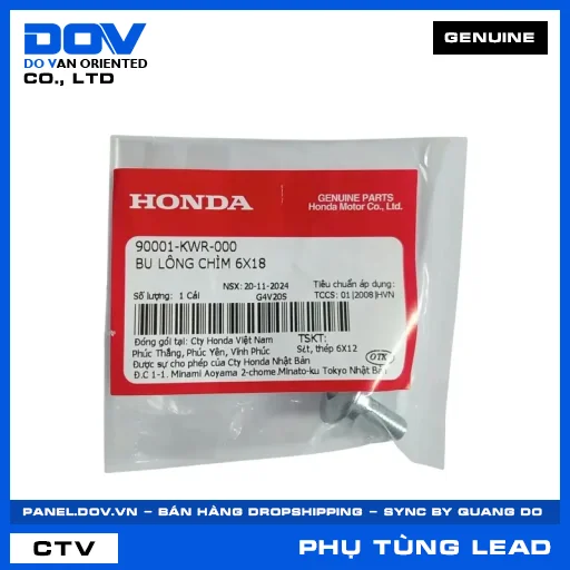 BU LÔNG CHÌM 6X18 LEAD 125 — 90001KWR000