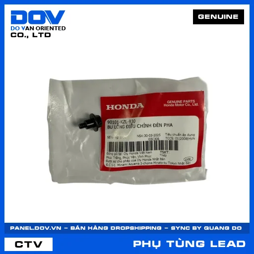 BU LÔNG ĐIỀU CHỈNH ĐÈN PHA LEAD 125 — 90101KZL930