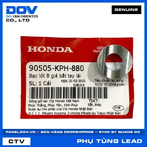 BẠC LÓT B GIÁ BẮT TAY LÁI LEAD 125 — 90505KPH880
