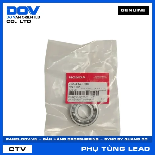 VÒNG BI 6204 LEAD 125 — 91003KZR601