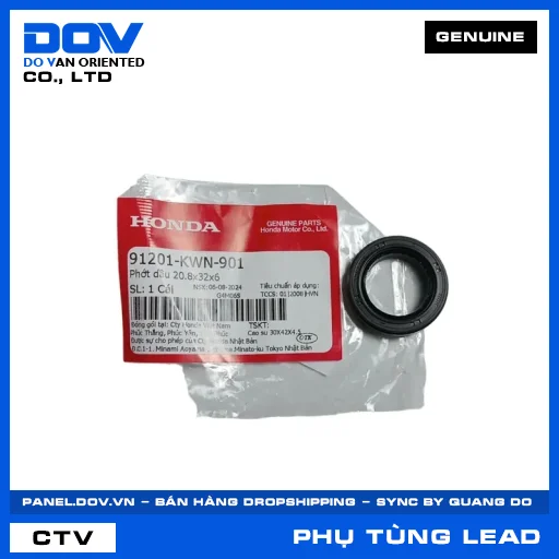 PHỚT DẦU 20.8X32X6 LEAD 125 — 91201KWN901