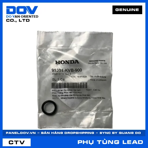 PHỚT O 15.2X2.4 LEAD 110 — 91301KVB900