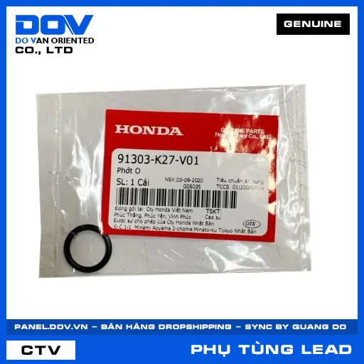 PHỚT O LEAD 125 — 91303K27V01