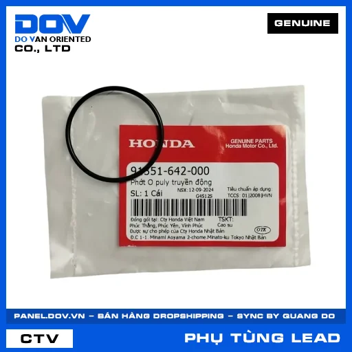 PHỚT O PULY TRUYỀN ĐỘNG LEAD 125 — 91351642000