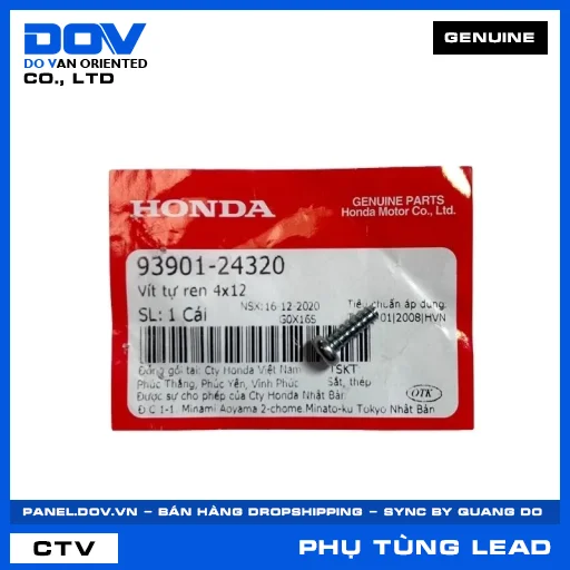 VÍT TỰ REN 4X12 LEAD 125 — 9390124320
