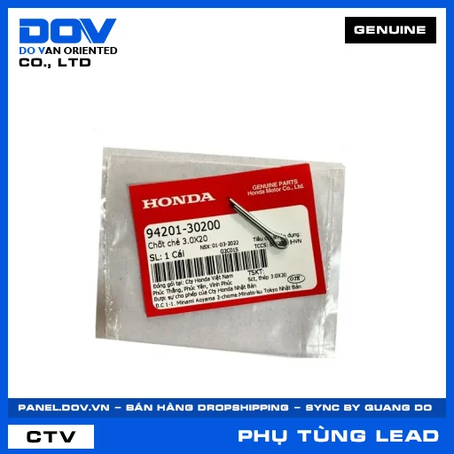CHỐT CHẺ 3.0X20 LEAD 125 — 9420130200